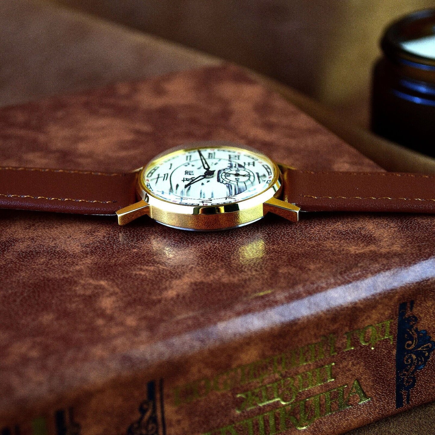 Soviet WristWatch Pobeda Chinese Character Vintage Soviet Mechanical Watch USSR