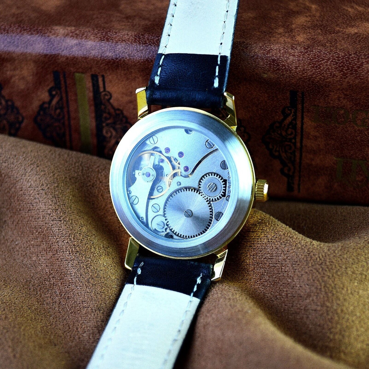 Soviet Wristwatch Pobeda Buran Men's Mechanical MILITARY Vintage Watch USSR