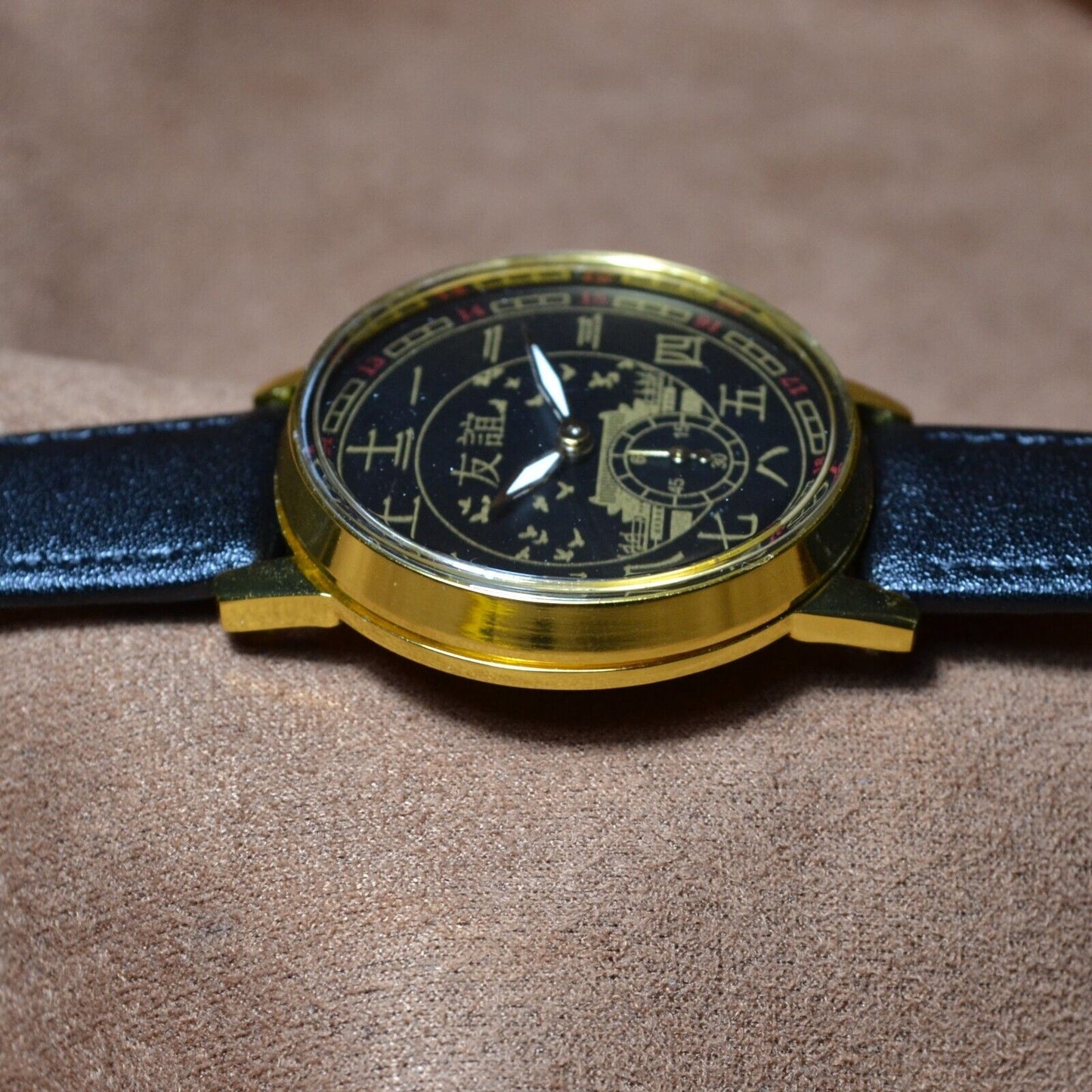 Soviet WristWatch Pobeda Chinese Character Vintage Soviet Mechanical Watch USSR