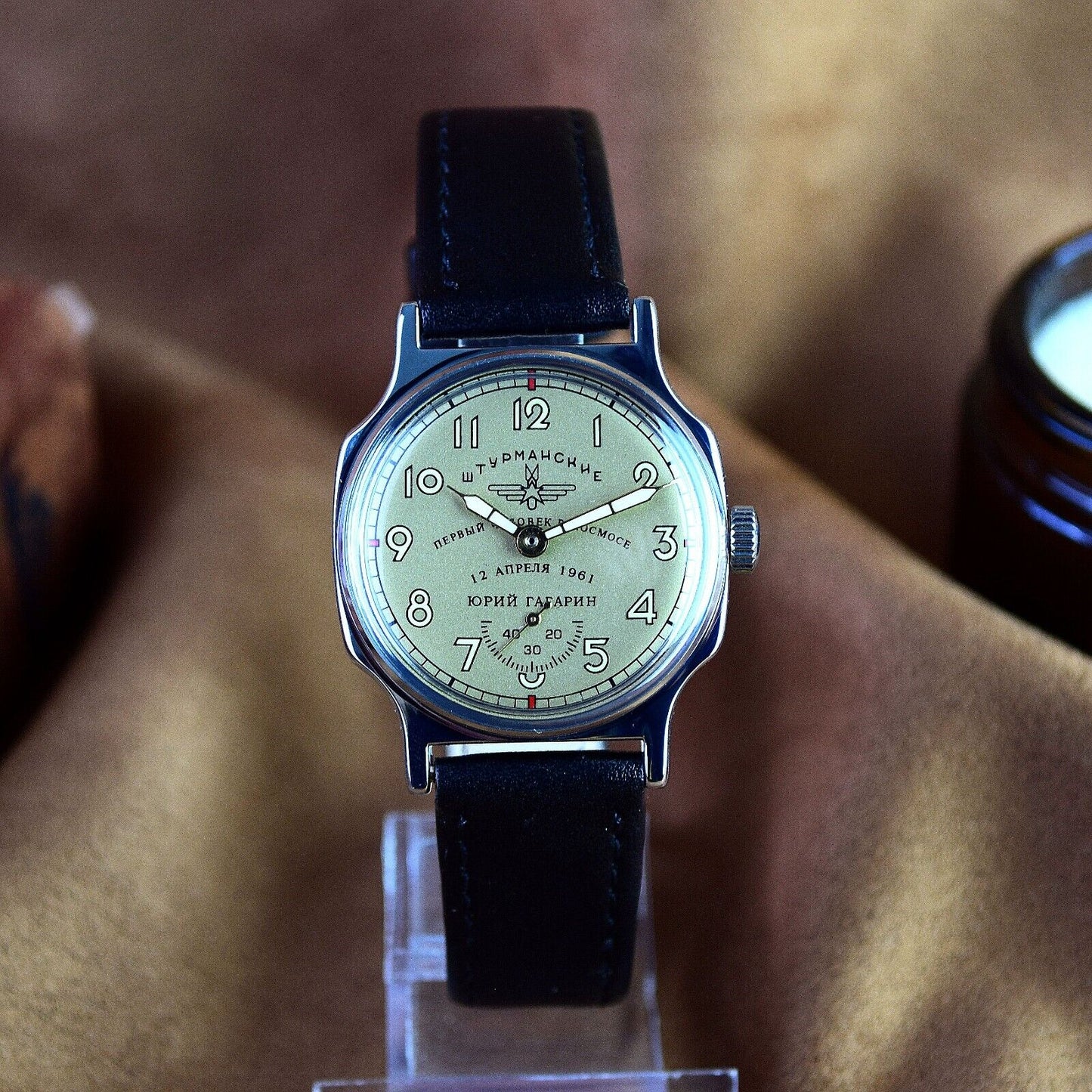 Soviet WristWatch Pobeda Sturmanskie Watch Yuri Gagarin Vintage Mechanical USSR