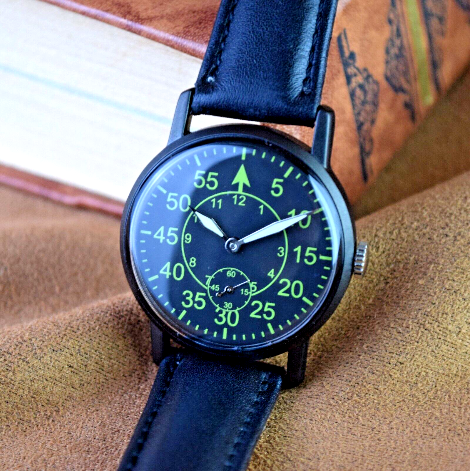Soviet Watch Pobeda Pilot ZIM Men's Mechanical MILITARY Wrist watch Soviet USSR