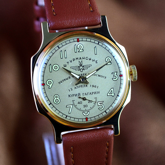 Soviet WristWatch Pobeda Sturmanskie Watch Yuri Gagarin Vintage Mechanical USSR