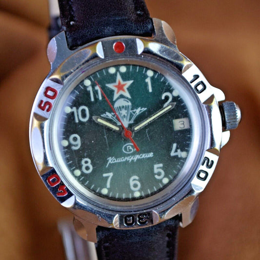 Soviet Watch Vostok Komandirskie Military EquipmentVintage Mens Watch Soviet