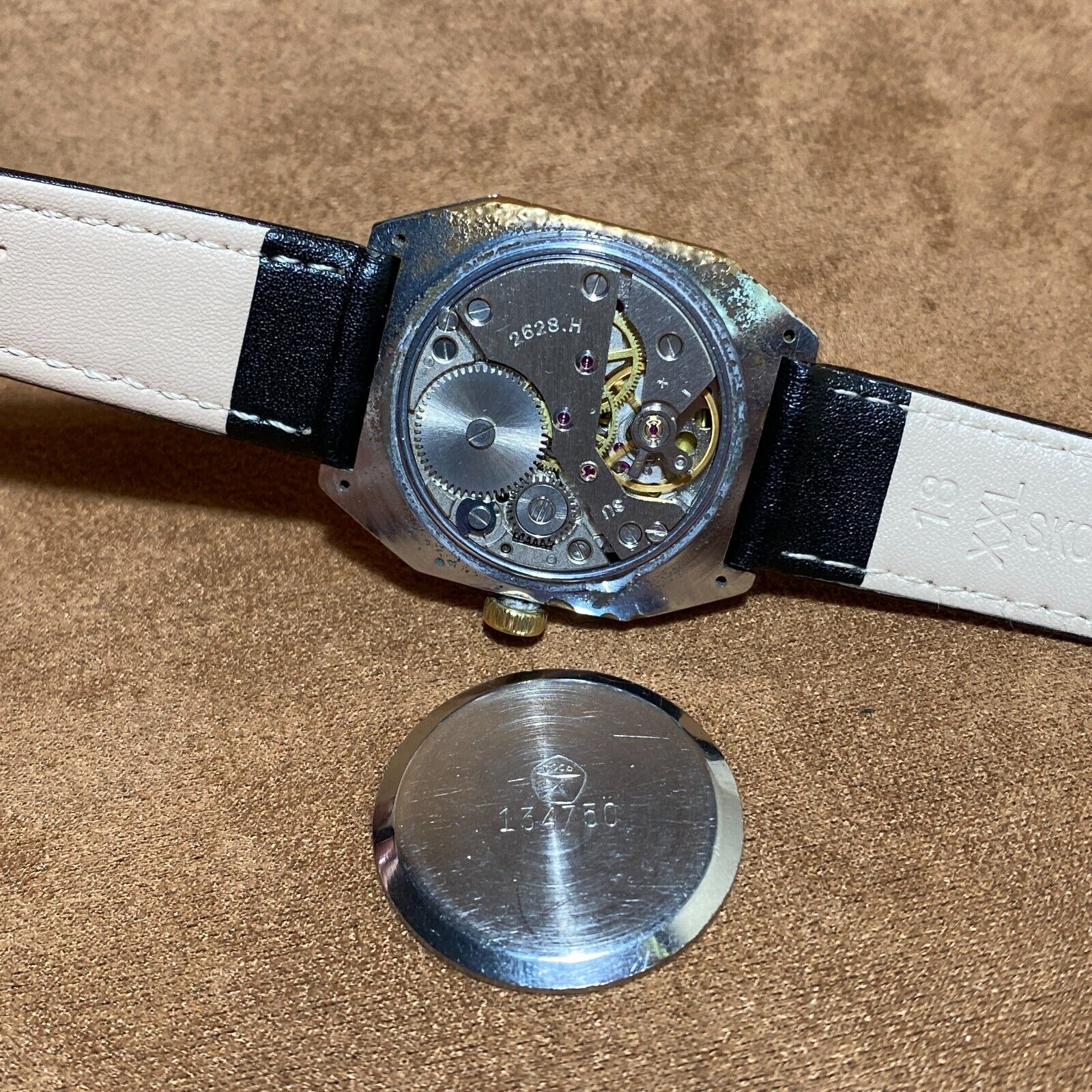 Soviet Watch Raketa Star Wars Original Vintage Wristwatch USSR 2628H 19 Jewels