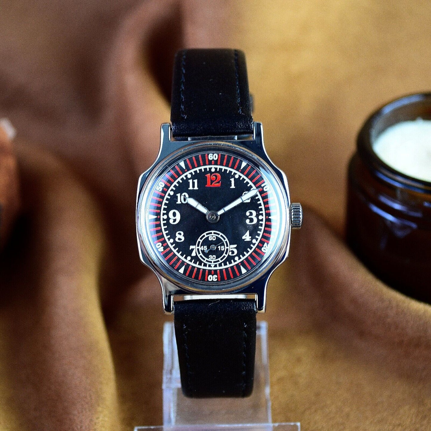 WristWatch Sturmanskie Vintage Pobeda Soviet Mechanical Watch Yuri Gagarin USSR