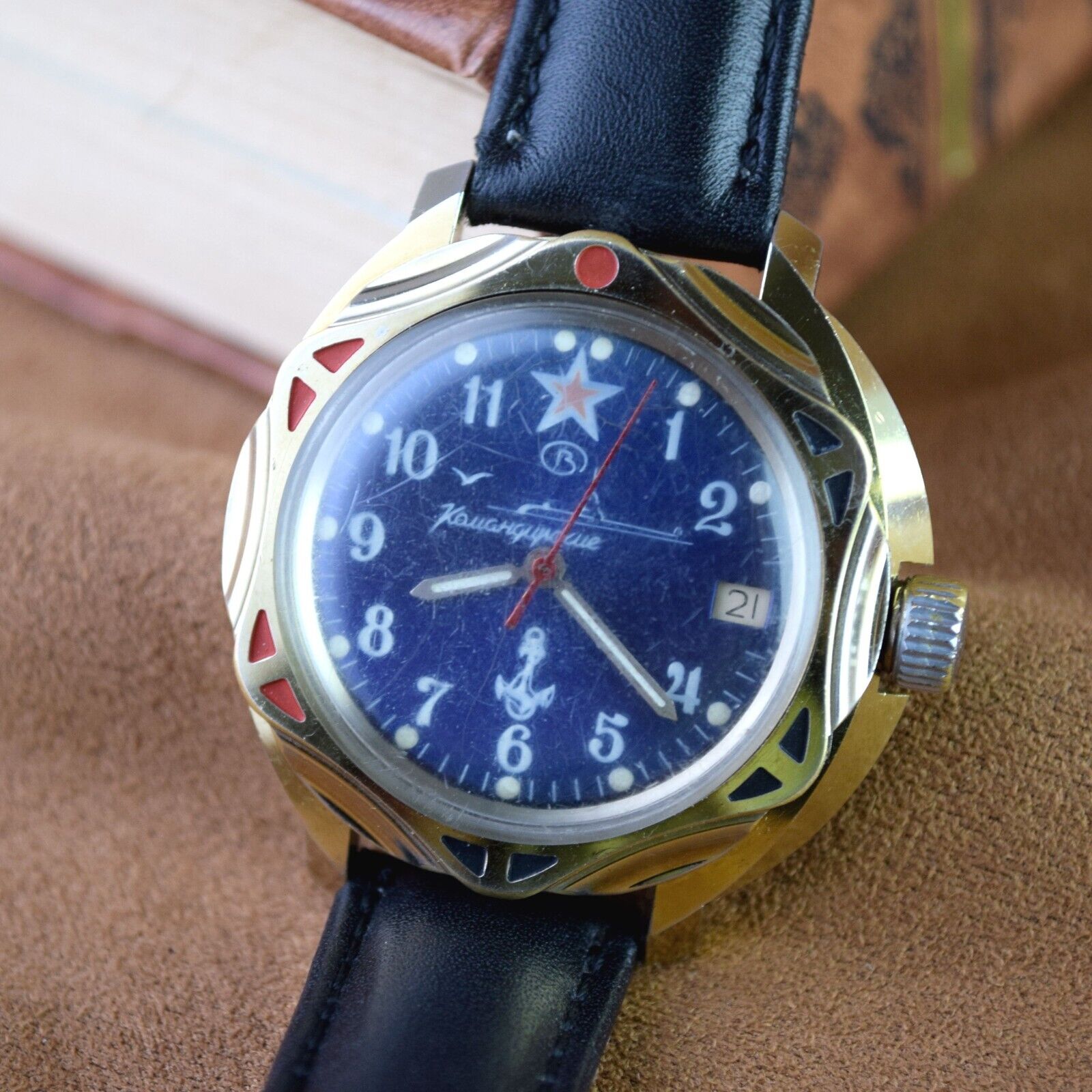 Soviet Watch Vostok Komandirskie Military EquipmentVintage Mens Watch Soviet