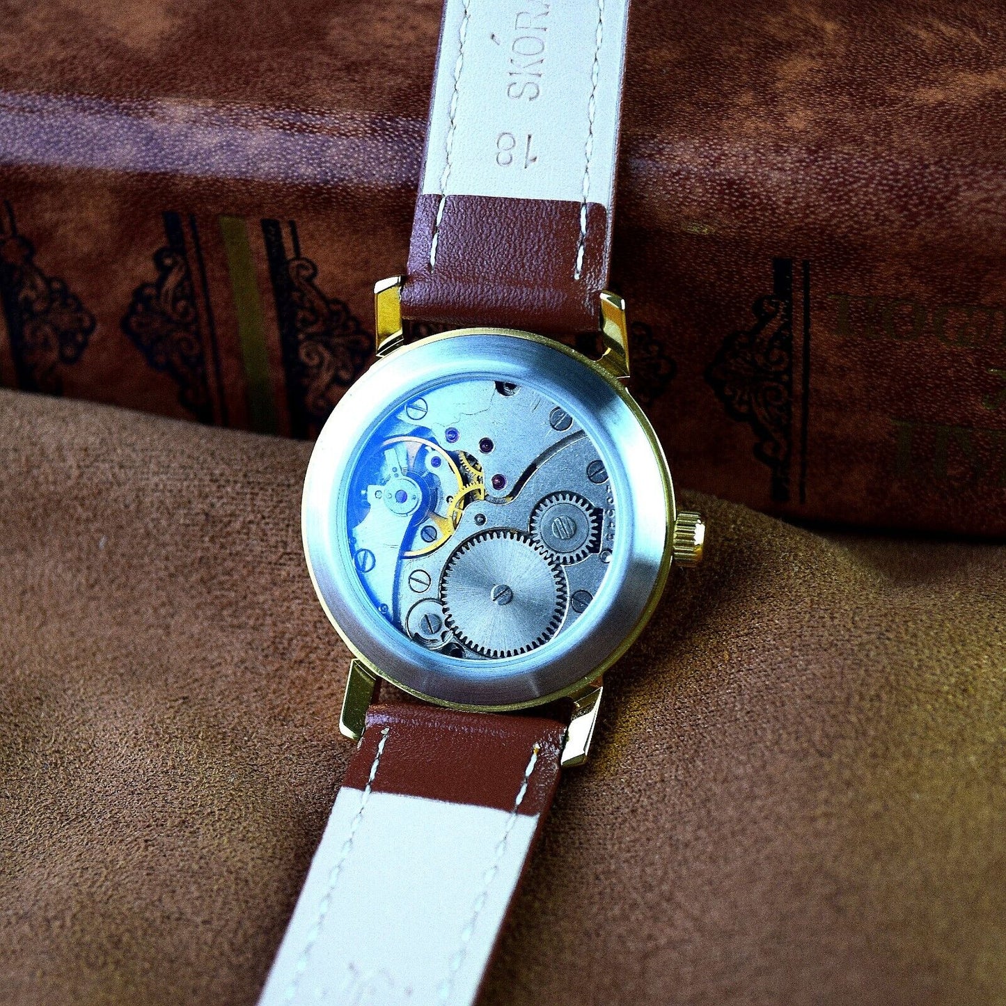 Soviet WristWatch Pobeda Chinese Character Vintage Soviet Mechanical Watch USSR