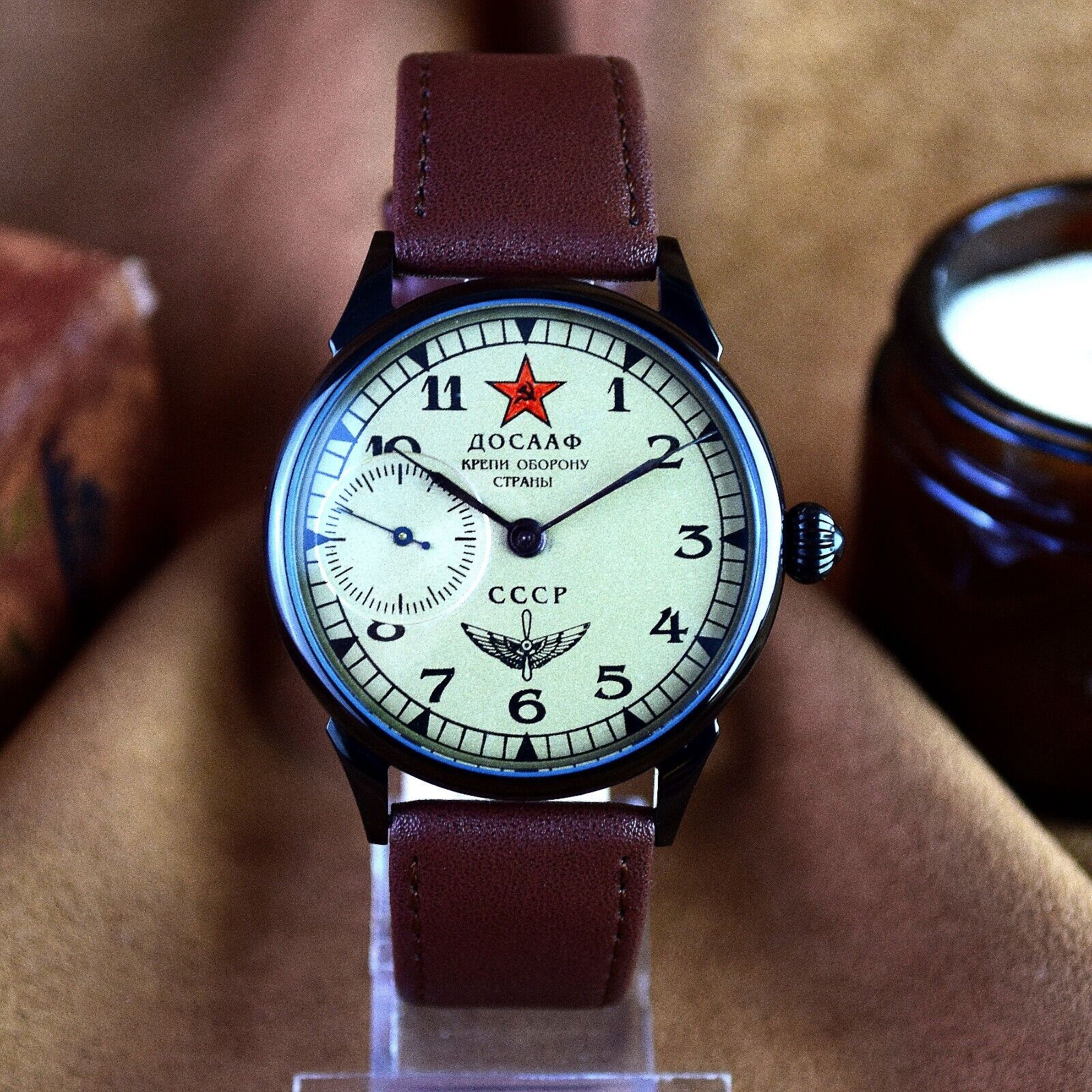 Soviet Vintage Wristwatch 3602 USSR MARRIAGE Dress Men's Soviet Mechanism