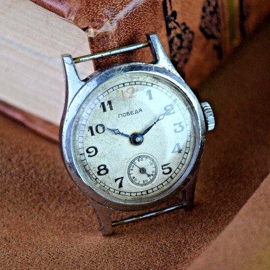 RARE WATCH Pobeda 53s Soviet Watch Mechanical Mens Wristwatch USSR Vintage Watch