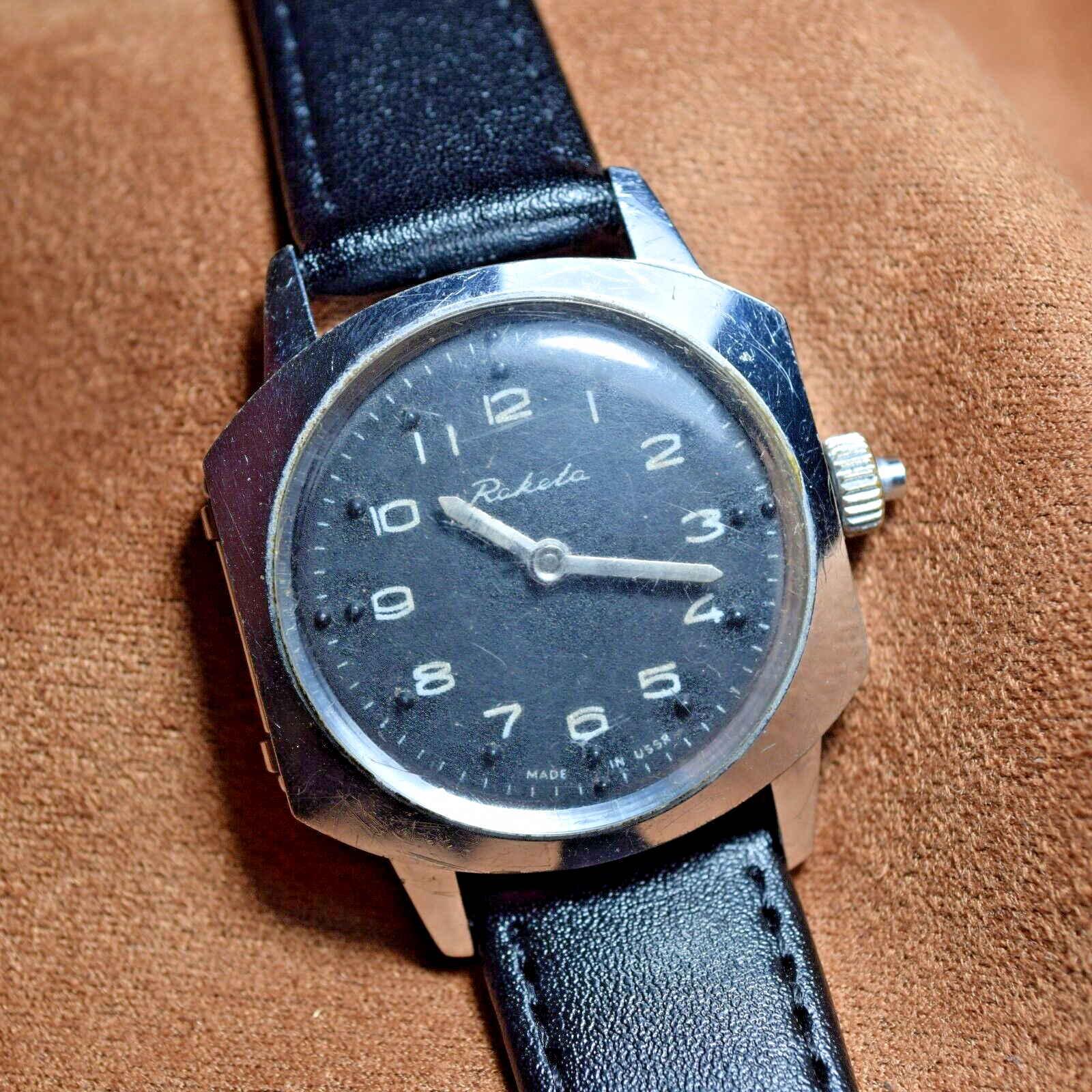 Soviet Watch Raketa for Blind People Braille Vintage Original Mechanical Watch