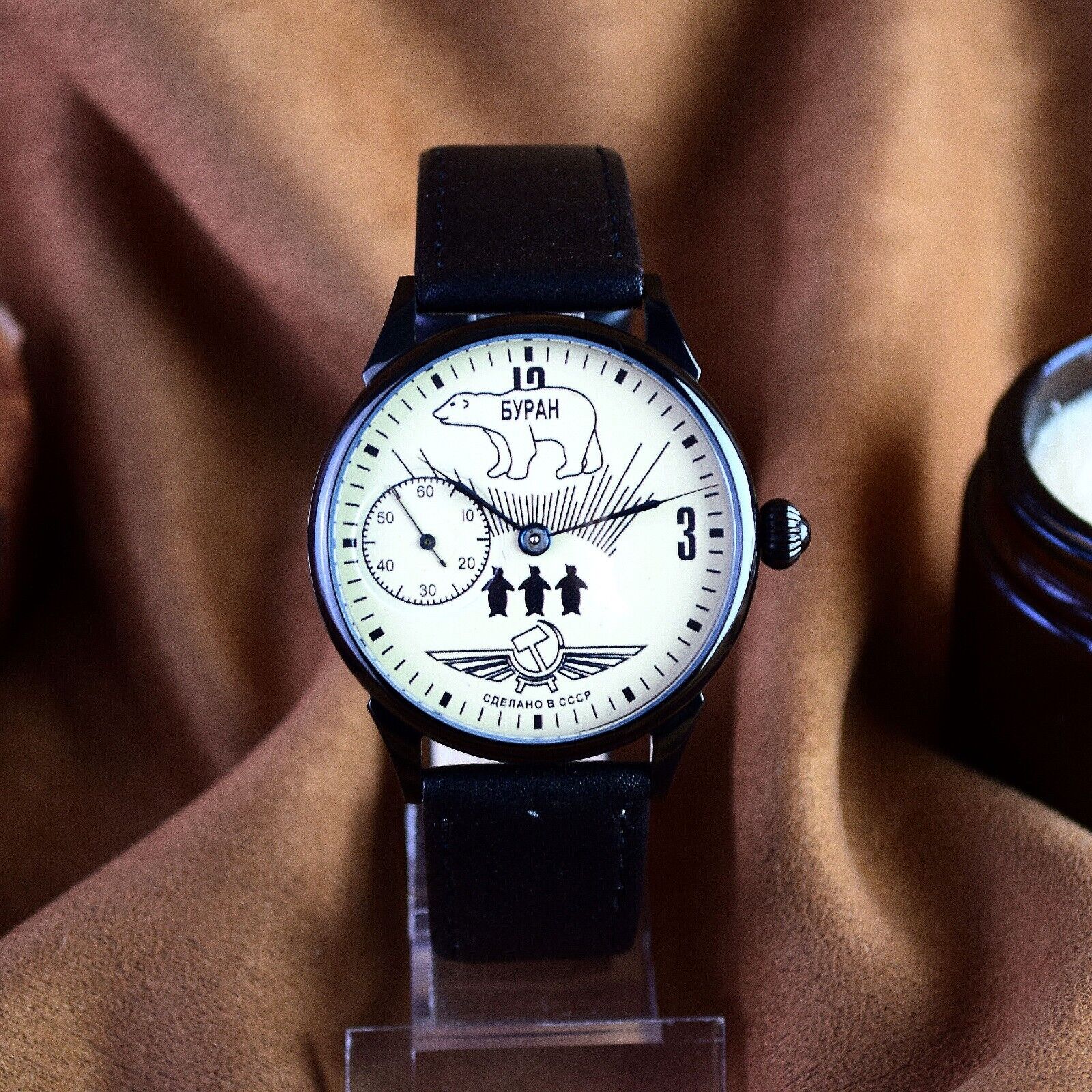 Soviet Watch Marriage Mens Watch Buran 18 Jewels 3602 Vintage Watch USSR