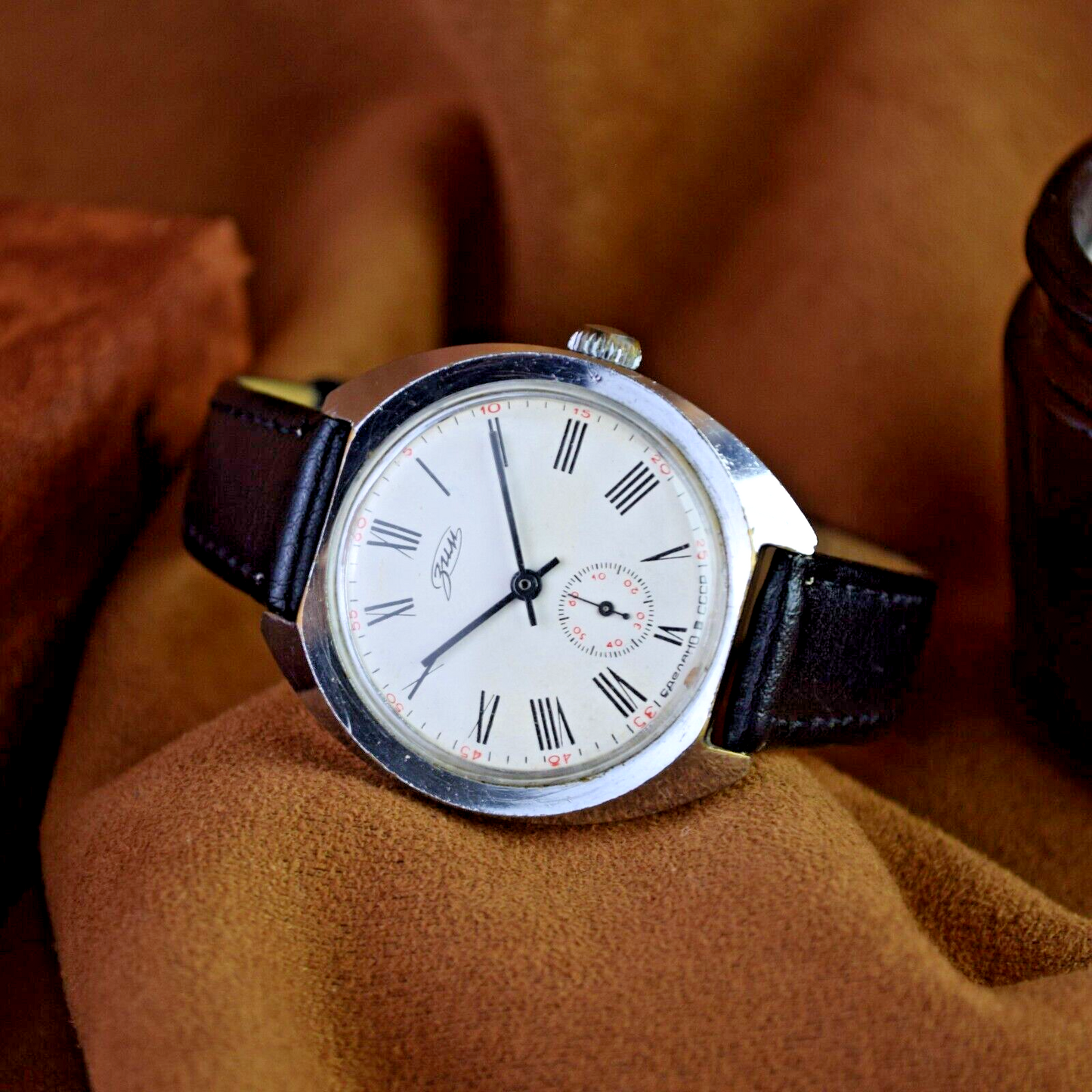 SOVIET WristWatch POBEDA ZIM Vintage Wristwatch Pobeda Soviet Mechanical Watch