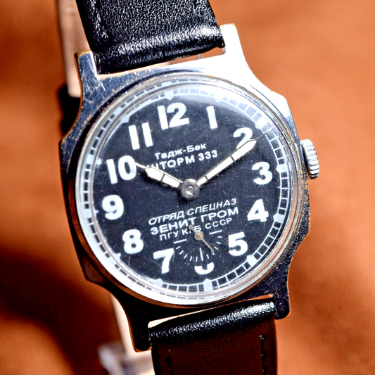 Soviet WristWatch Storm 333 Vintage Pobeda Mechanical Watch Yuri Gagarin USSR