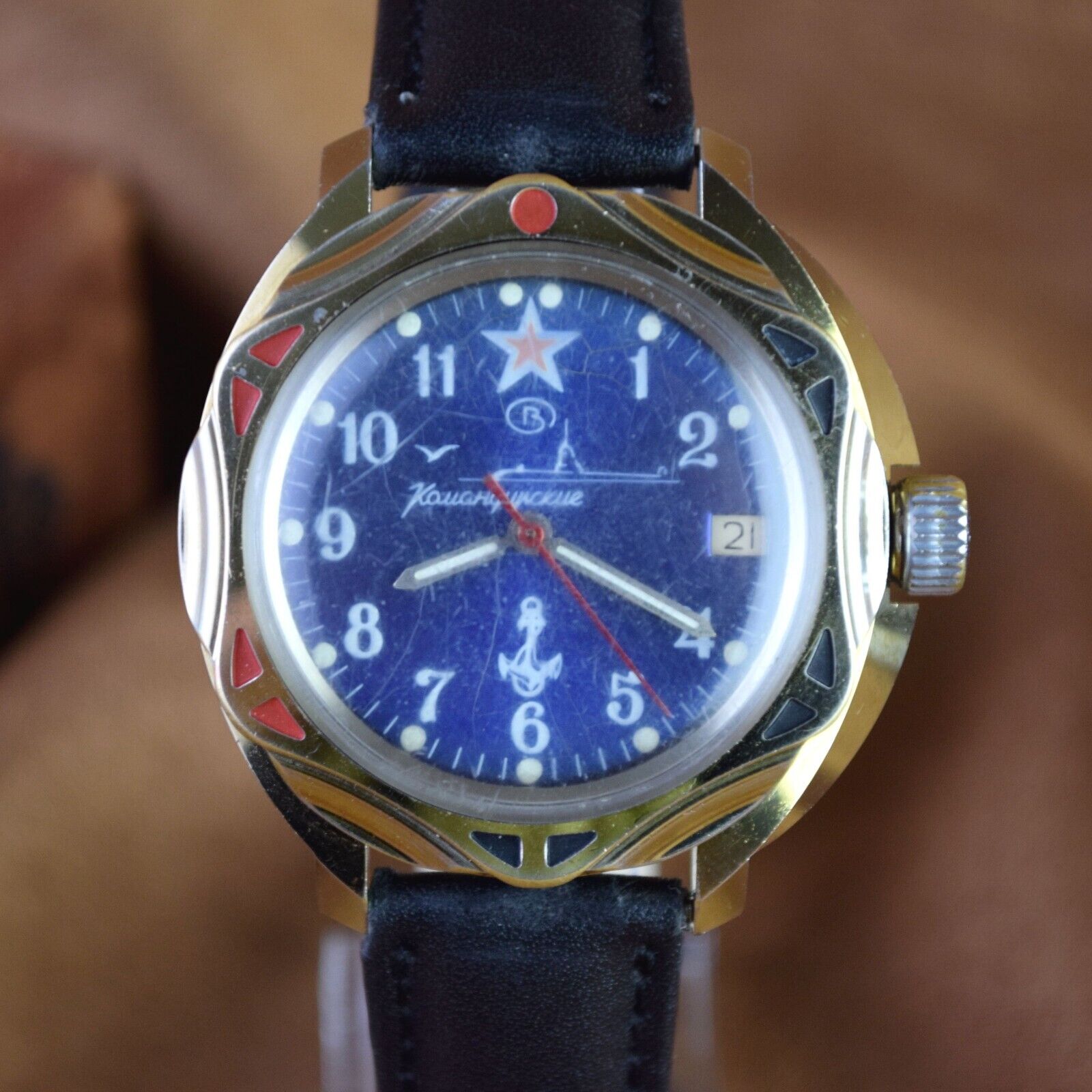 Soviet Watch Vostok Komandirskie Military EquipmentVintage Mens Watch Soviet