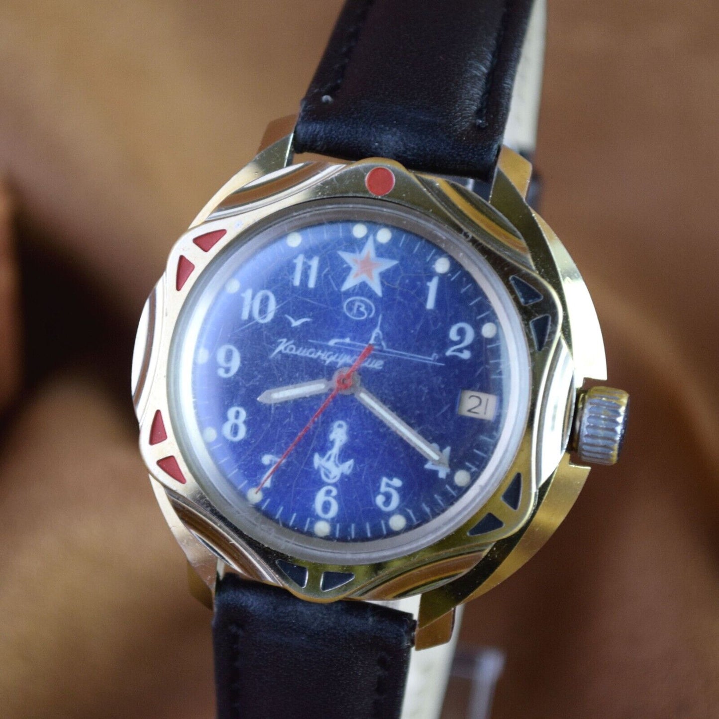 Soviet Watch Vostok Komandirskie Military EquipmentVintage Mens Watch Soviet