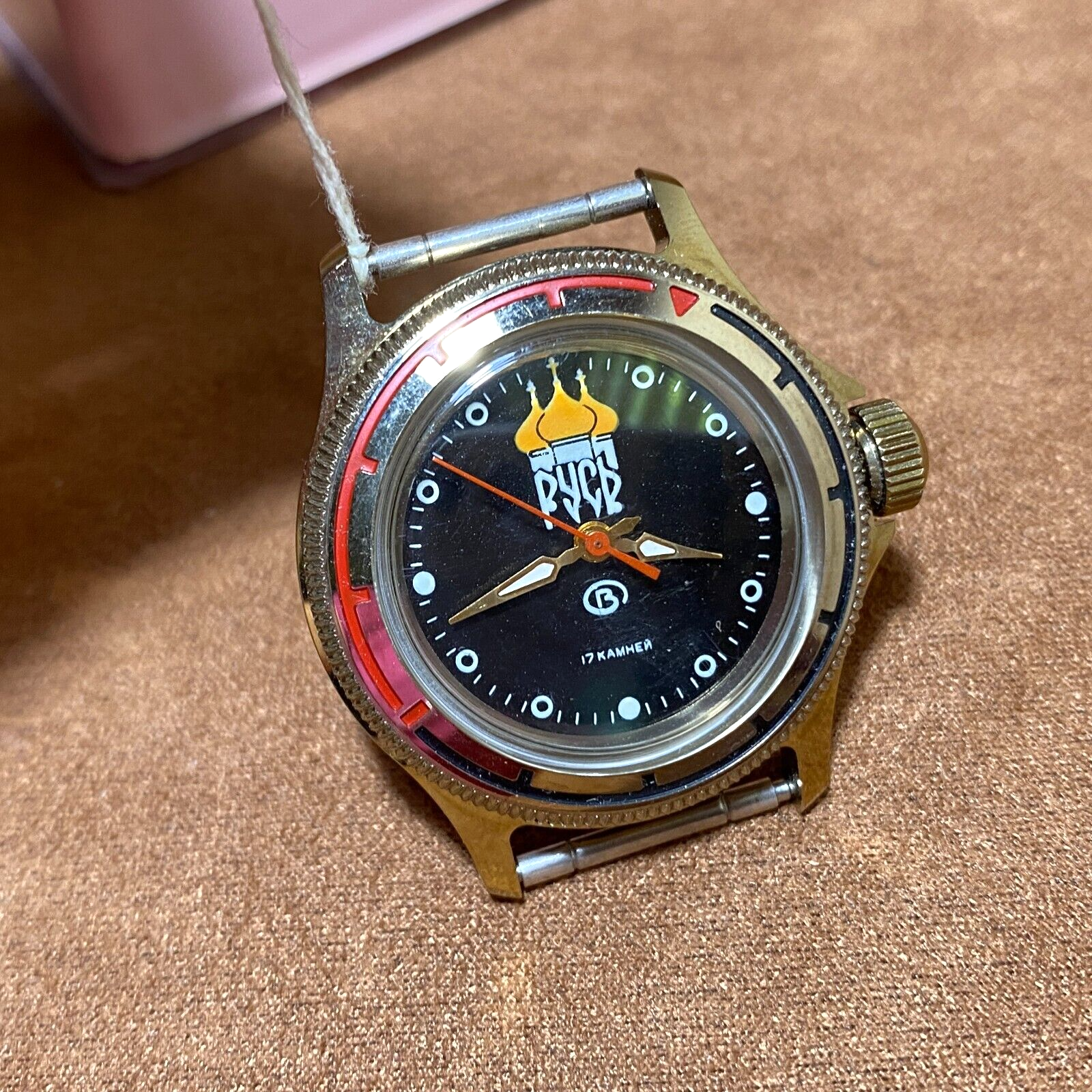 Soviet NEW Watch Vostok Mini Komandirskie Diver Watch Vintage Miitary Ø 34 mm