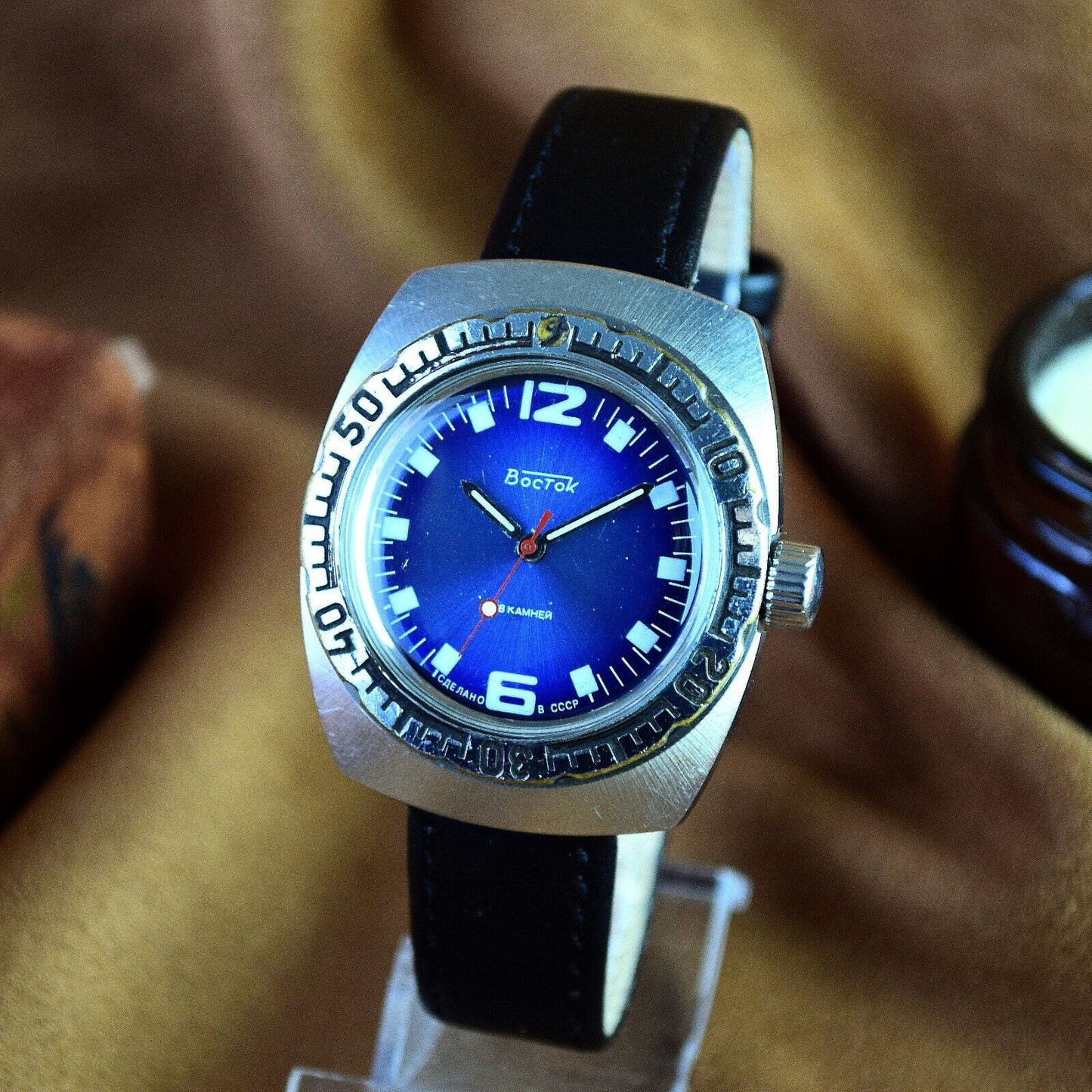Soviet Diver Watch Amphibian VOSTOK 2209 WOSTOK Mechanical Men's Watch Export