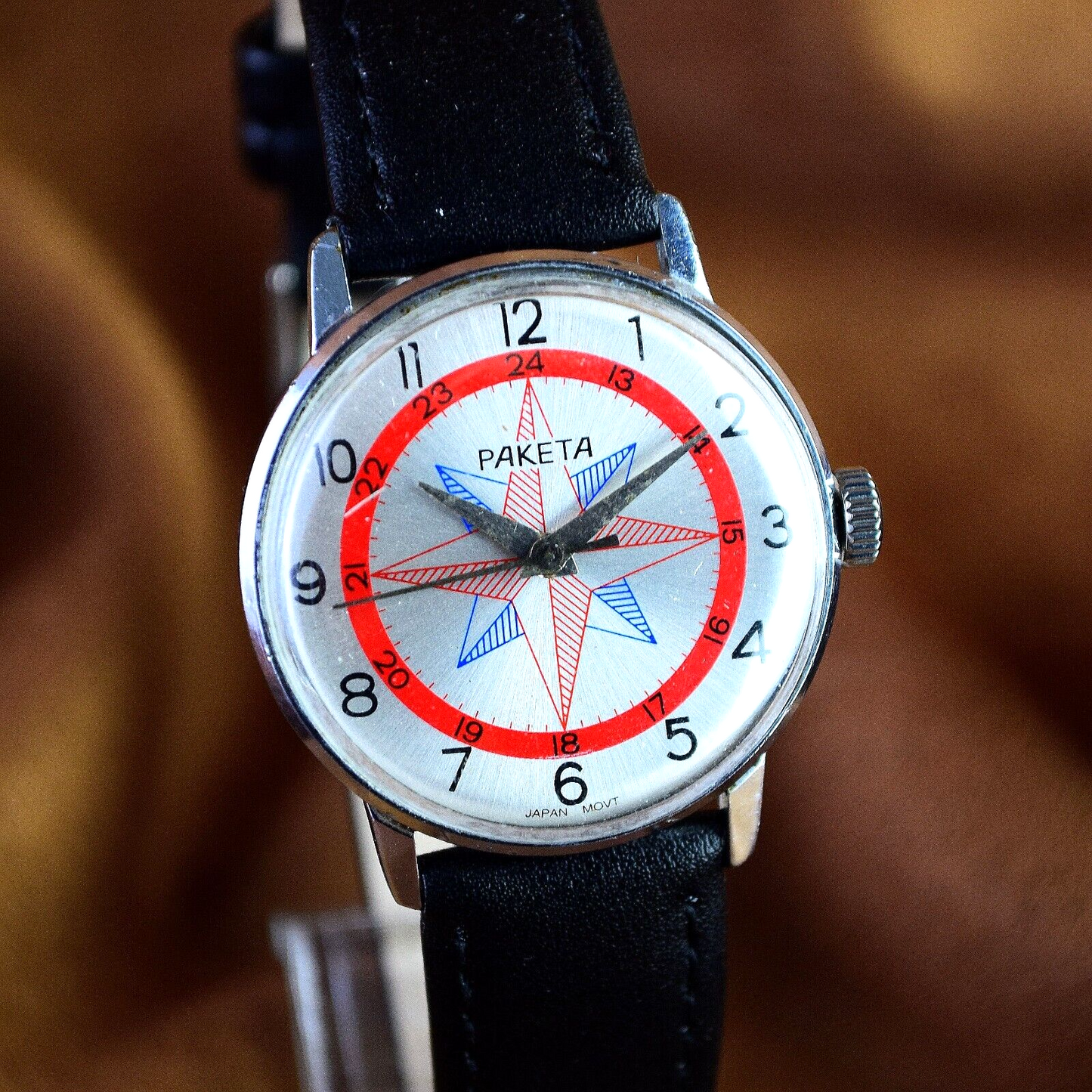 Soviet Watch RAKETA Wind Rose 2609 HA Mechanical Soviet Era USSR Watch Vintage