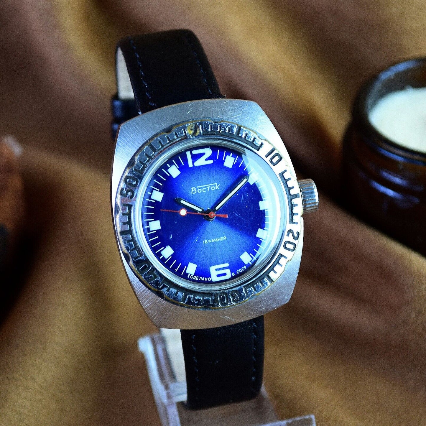 Soviet Diver Watch Amphibian VOSTOK 2209 WOSTOK Mechanical Men's Watch Export