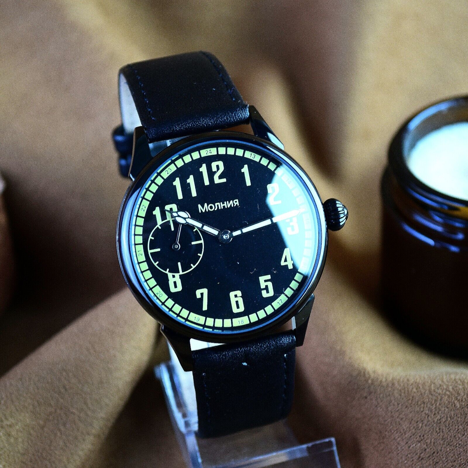Soviet Watch Aviator Watch Vintage Mens Pilot Marriage Wristwatch 3602