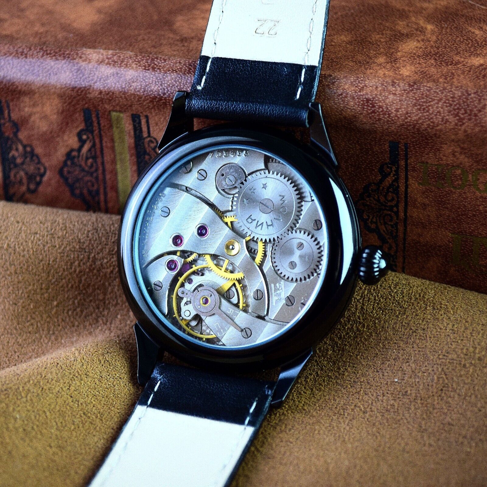 Vintage Soviet Wristwatch GAGARIN 3602 MARRIAGE Dress Men's Soviet Mechanism