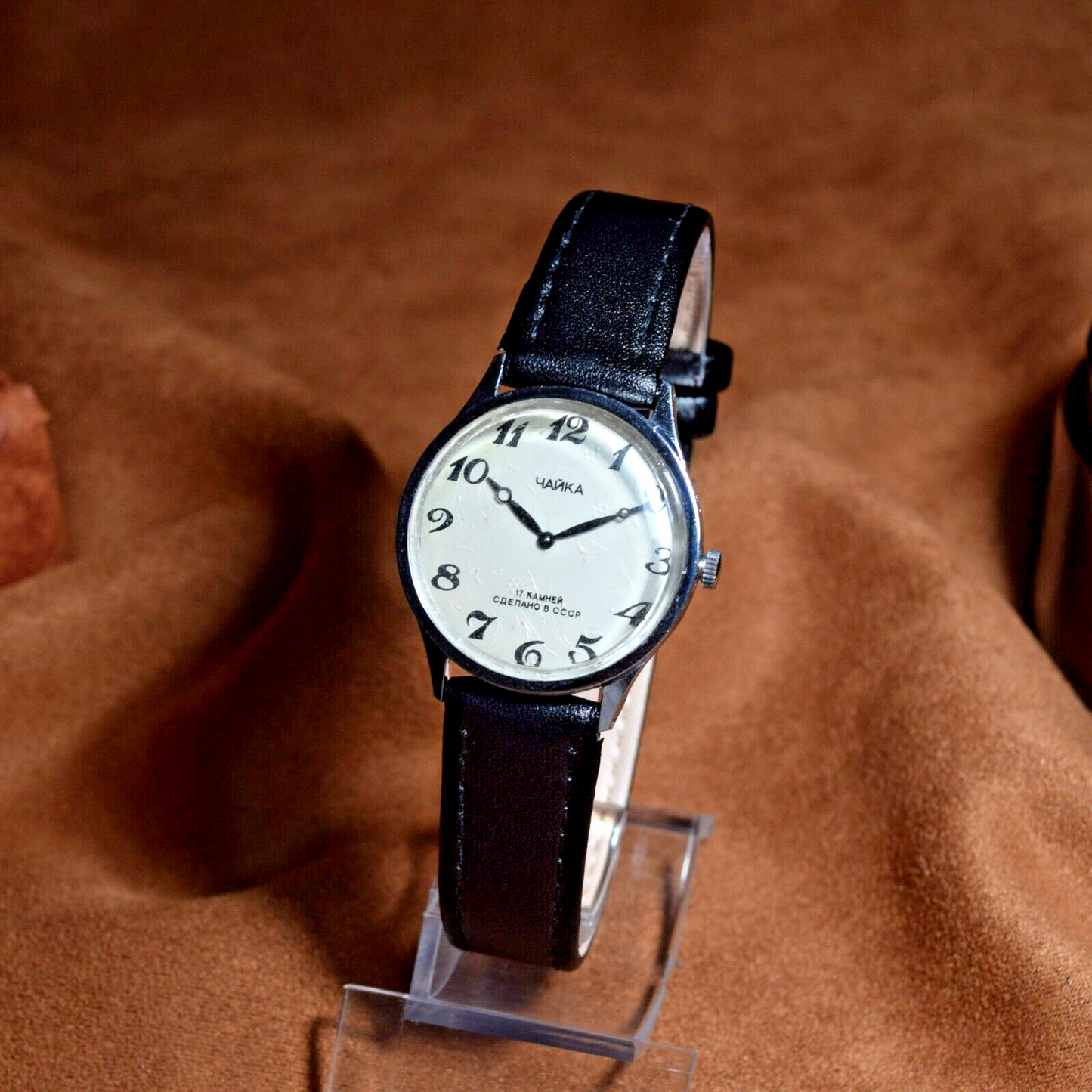 Soviet Wristwatch Women CHAIKA Vintage Ladies Mechanical Watch Chaika White Dial