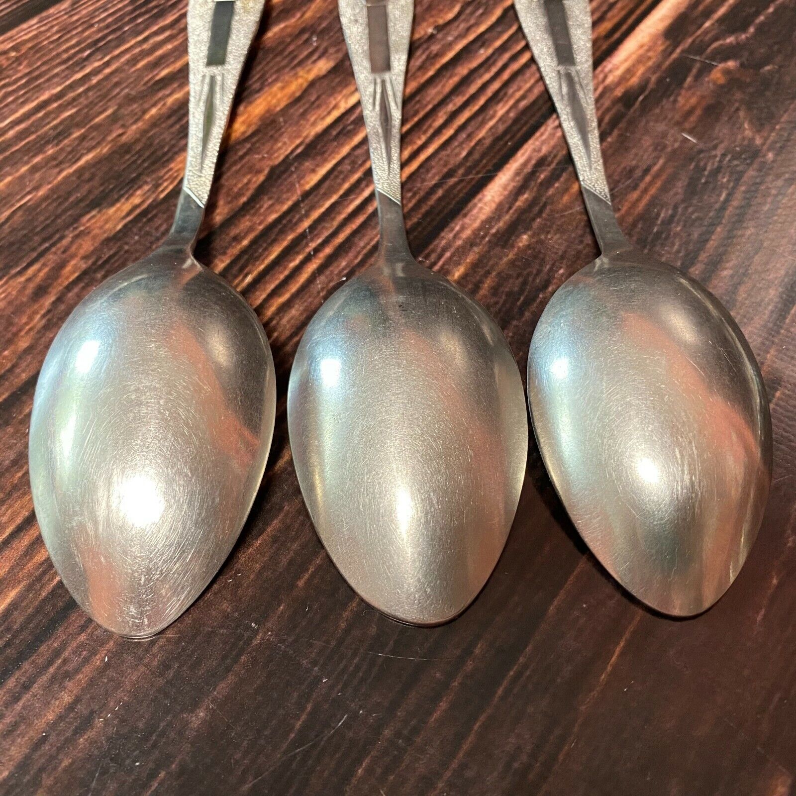 Soviet Table Spoons 6 pcs Space Program Satellites Gagarin Original  SPOONS USSR