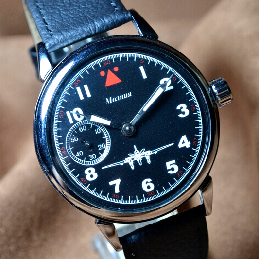 Watch Soviet Aviator Watch Vintage Mens Pilot Marriage Wristwatch 3602