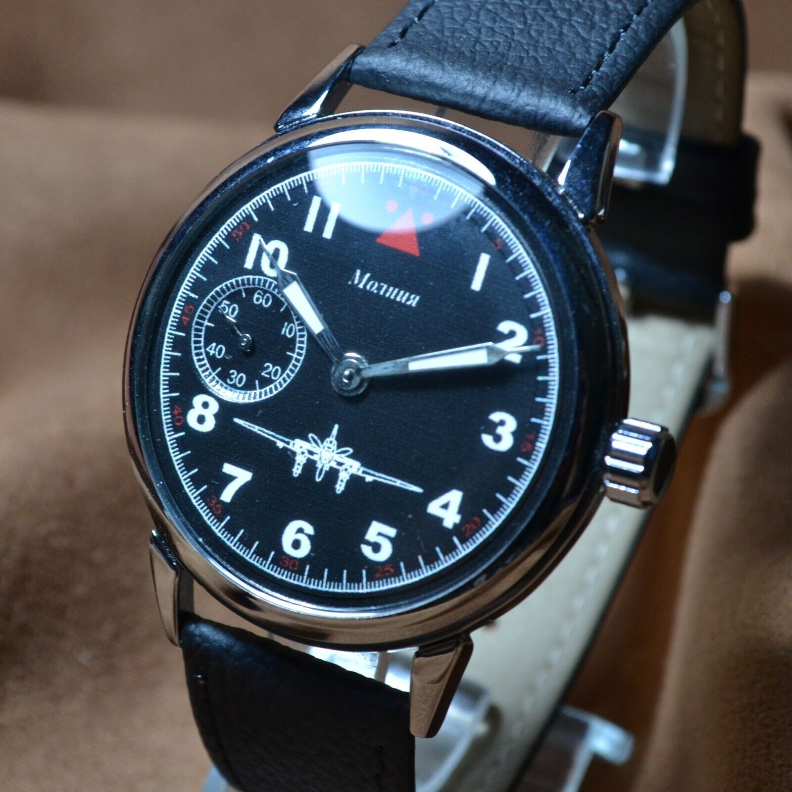 Watch Soviet Aviator Watch Vintage Mens Pilot Marriage Wristwatch 3602