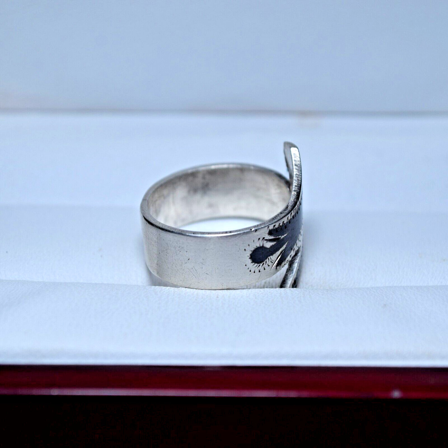 Soviet Silver Ring Kubachi Sterling 925 Size 6.5 USSR Women's Vintage