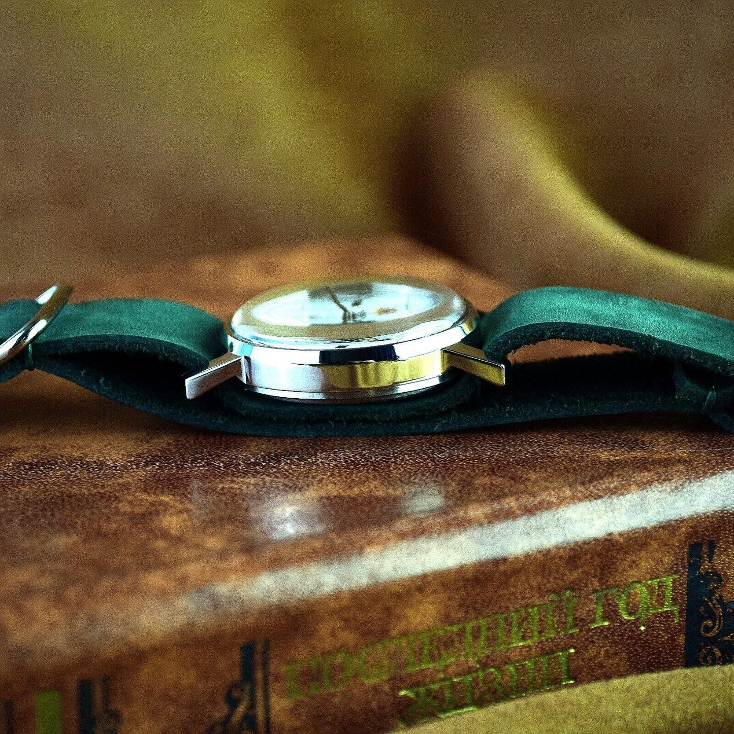 Vintage WristWatch Pobeda Space Program Yuri Gagarin Soviet Vintage Watch USSR