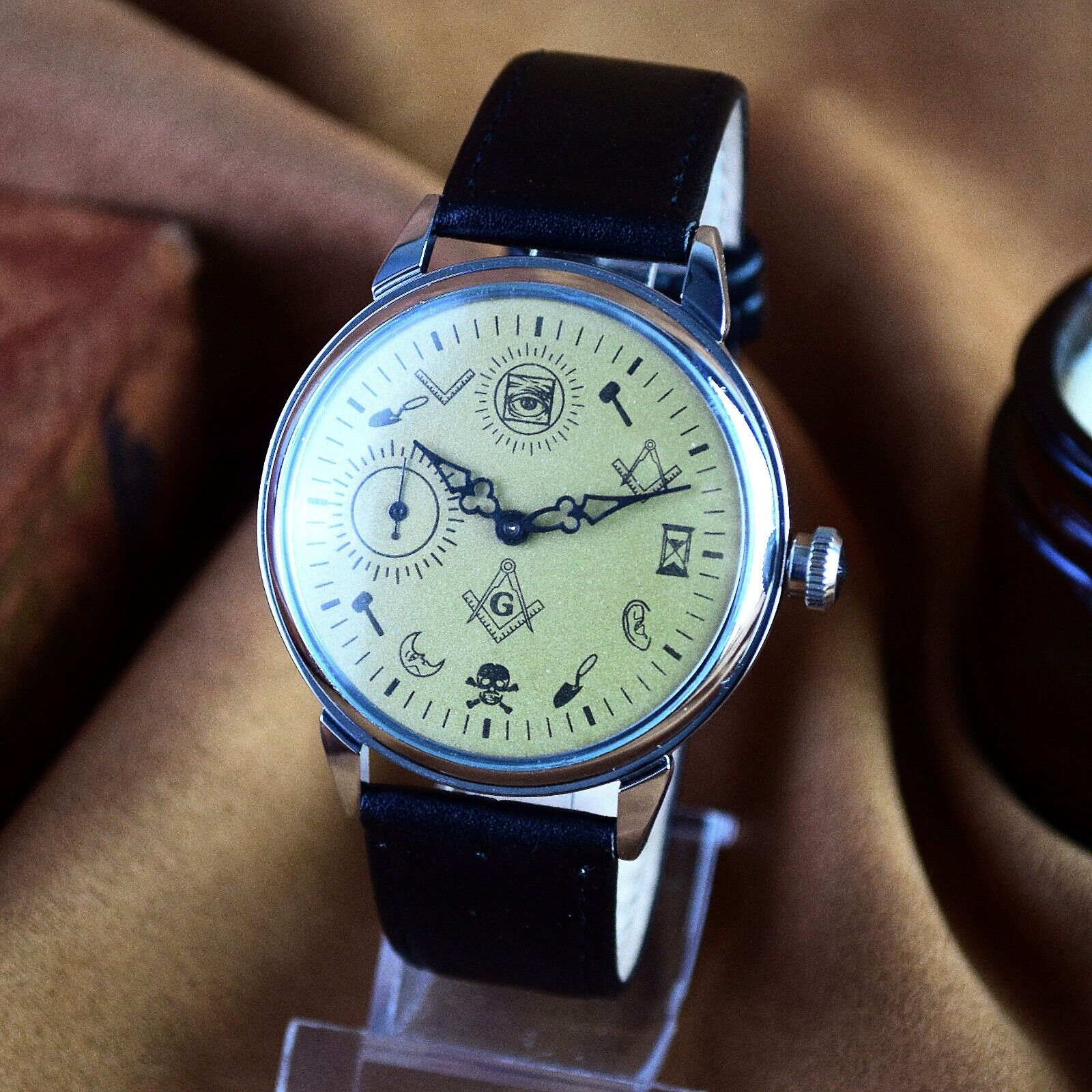 Soviet Wristwatch Exclusive Watch Mason Style Marriage Vintage Watch