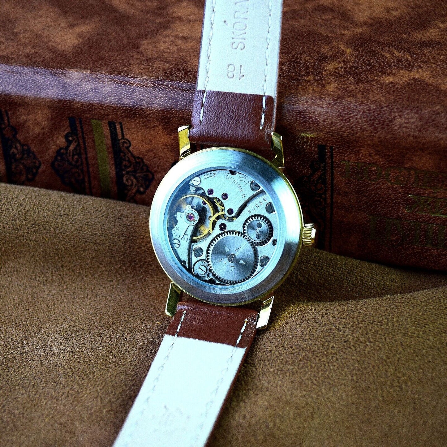 Soviet Watch Pobeda Olympic Games 80s Men's Mechanical MILITARY Wrist watch USSR