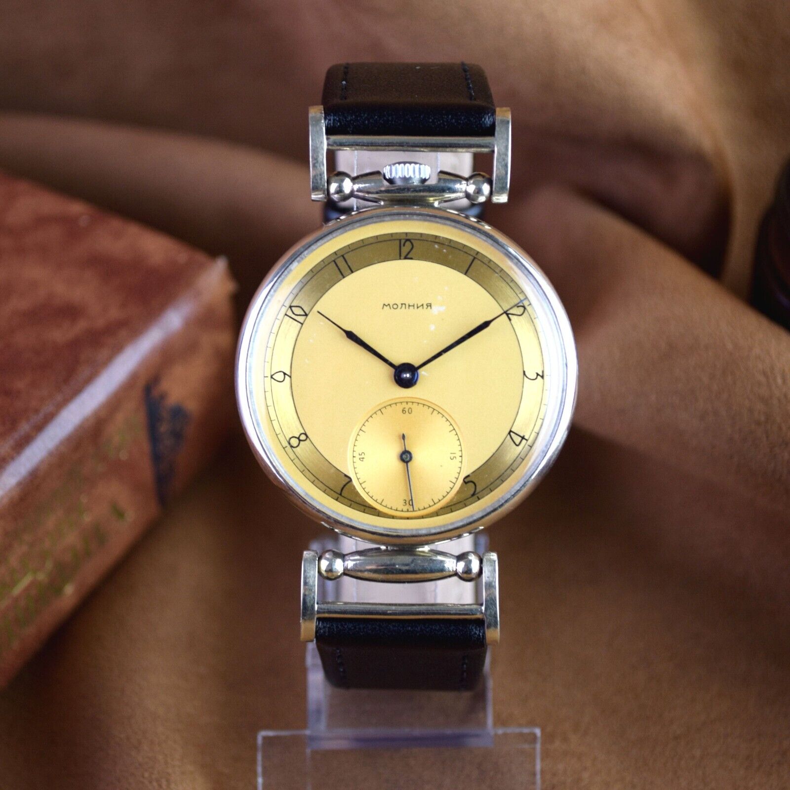 Vintage Wristwatch 3602 USSR MARRIAGE Classic Mens Watch Soviet Movement