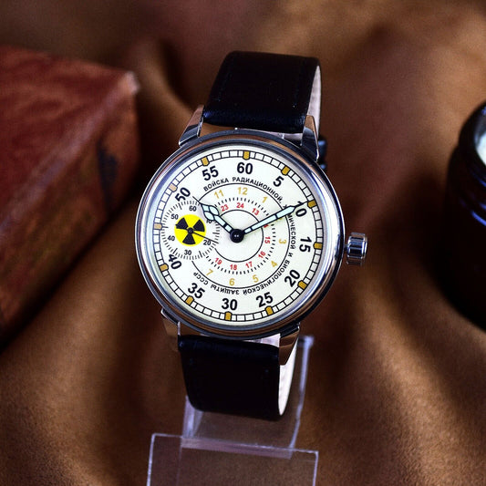 Soviet Vintage Wristwatch Marriage Chemical Defense Forces Mens Watch 3602