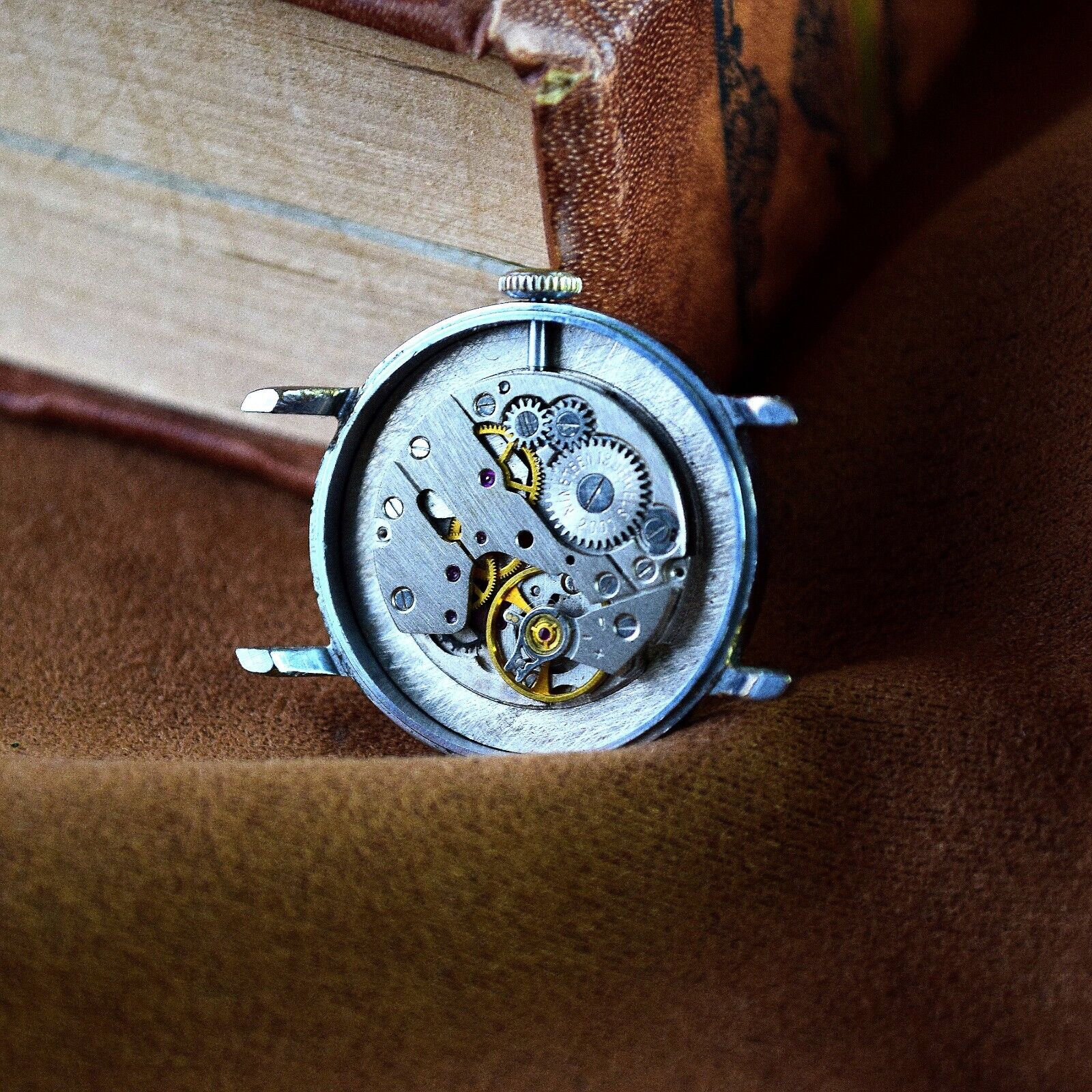 Soviet Wristwatch Women ZARIA Vintage Ladies Mechanical Watch ZARIA Blue Dial