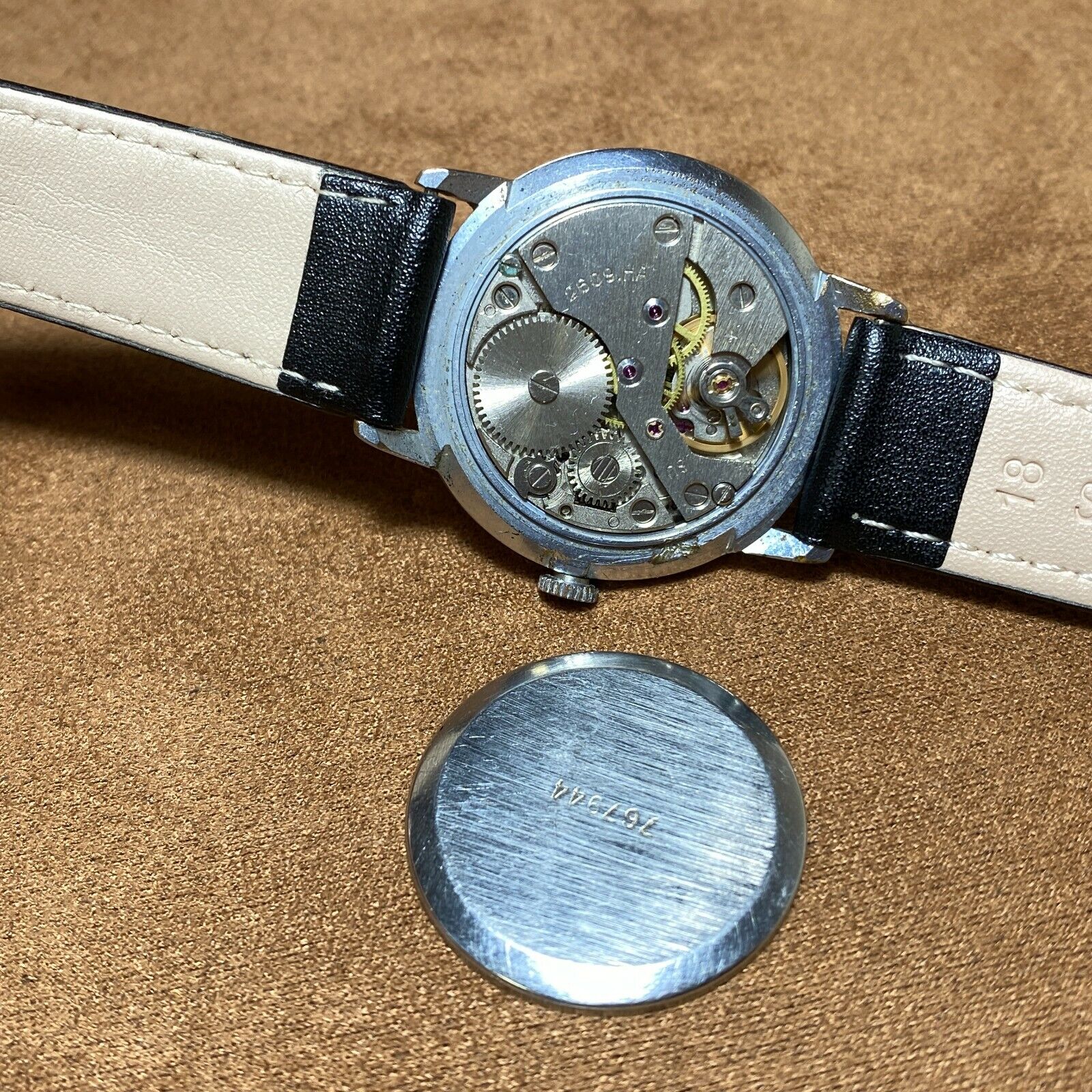 Vintage Wristwatch Raketa BIG ZERO Marine Soviet Watch Watch Montre Homme USSR