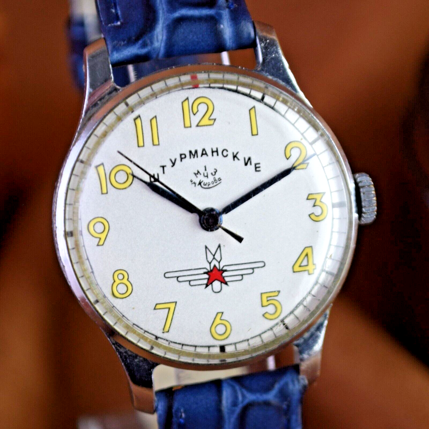 Vintage Wristwatch Sturmanskie Pobeda Soviet Mechanical Watch Yuri Gagarin USSR