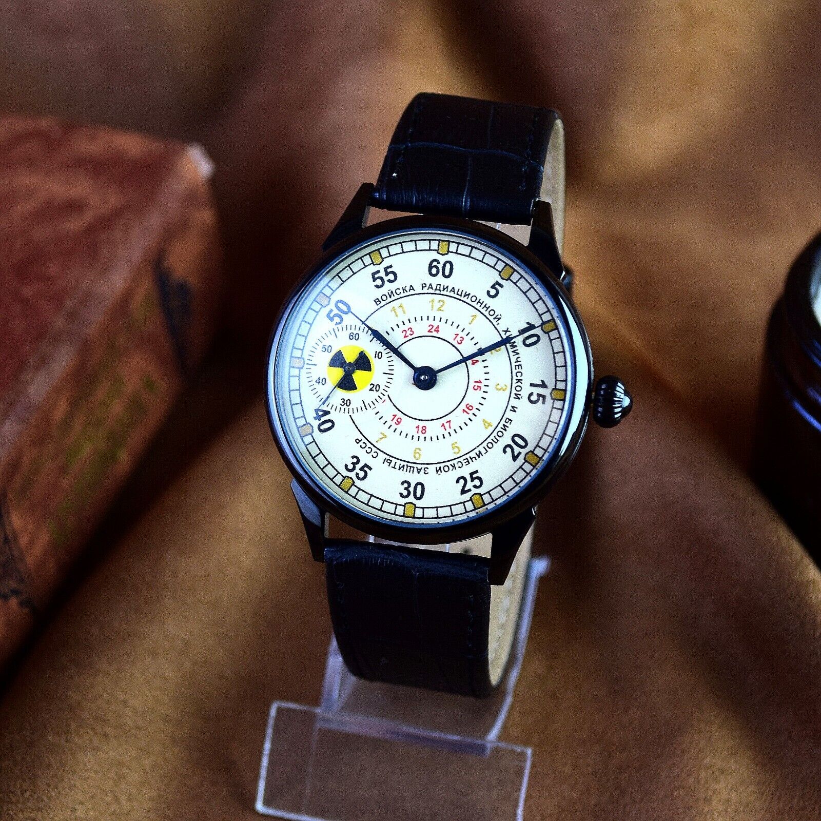 Vintage Wristwatch Marriage Chemical Defense Forces Montre Homme Mens Watch 3602