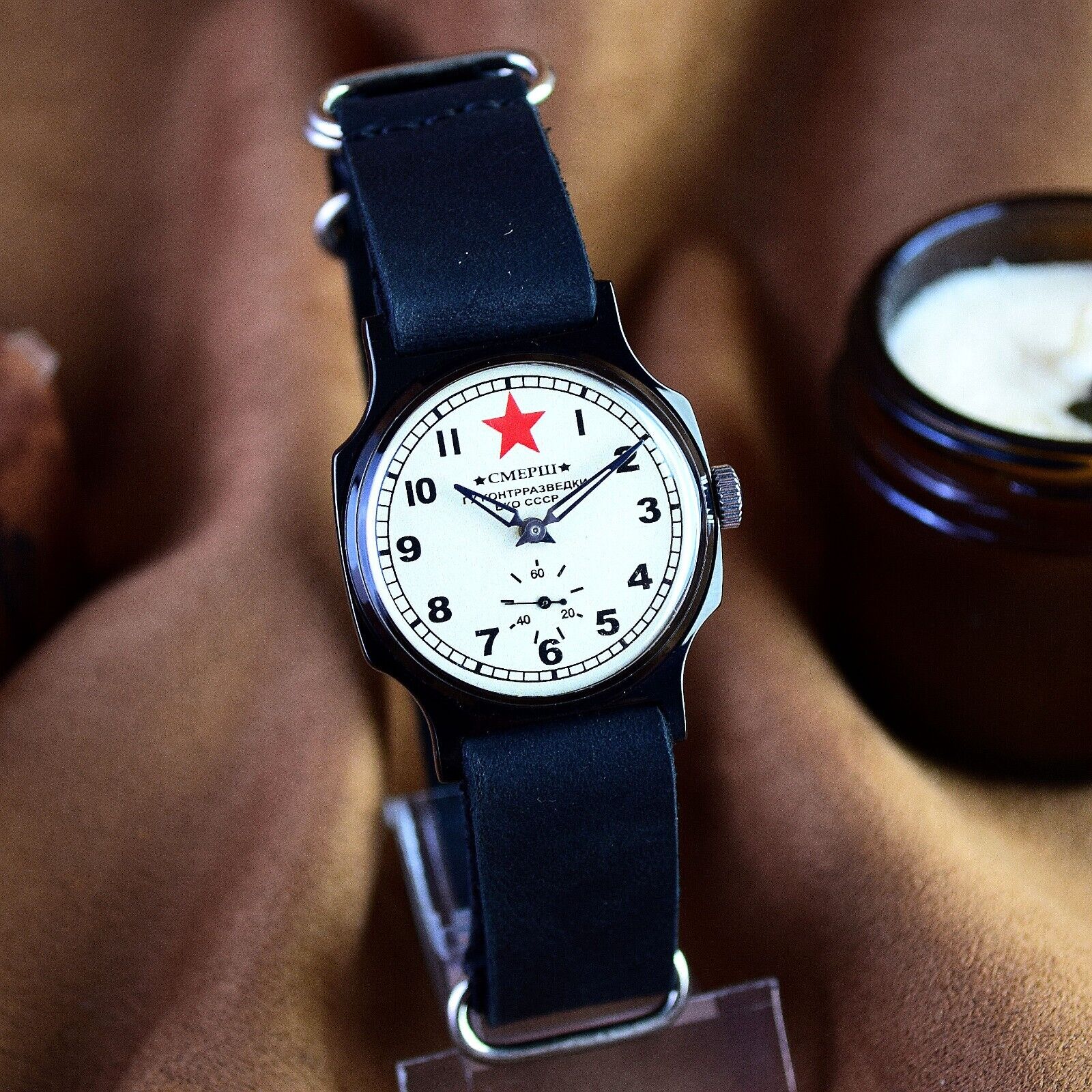 Soviet Wristwatch Pobeda Smersh Mechanical Vintage WristWatch Yuri Gagarin USSR