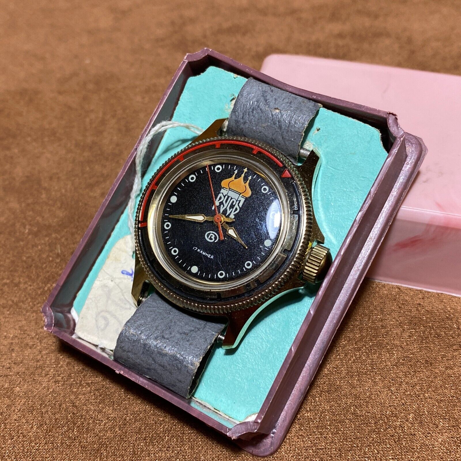 Soviet NEW Watch Vostok Mini Komandirskie Diver Watch Vintage Miitary Ø 34 mm