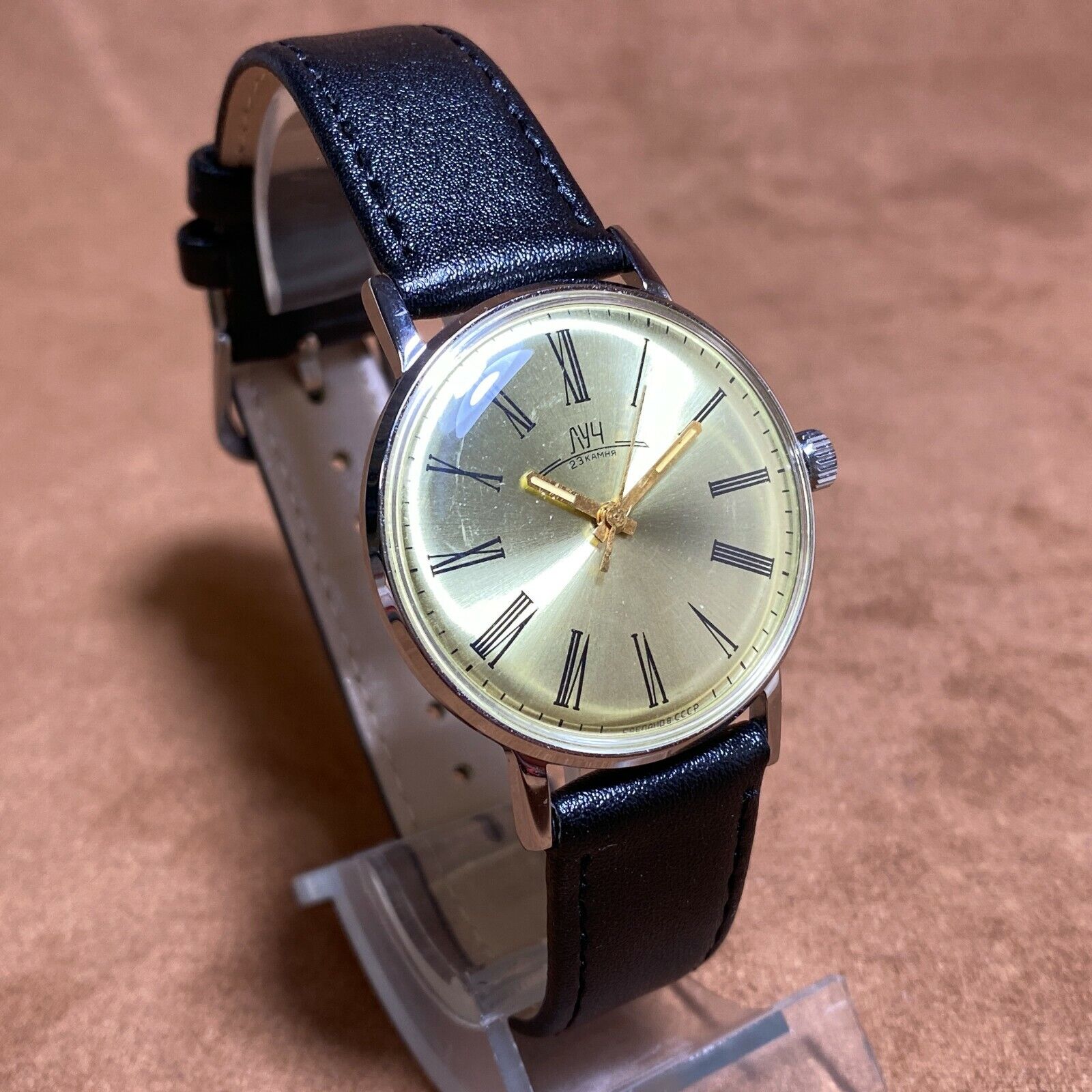 Soviet Watch Luch Slim Watch Soviet Vintage Ultra Slim 23 Jewels Vintage Mens