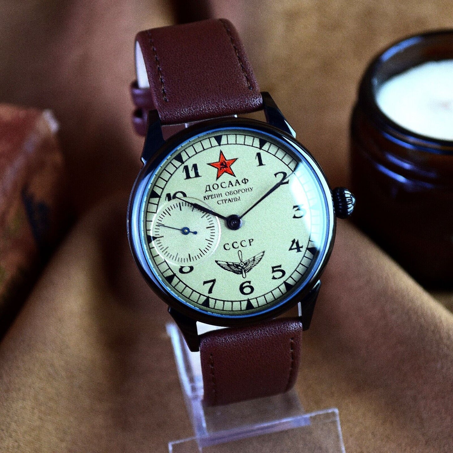 Soviet Vintage Wristwatch 3602 USSR MARRIAGE Dress Men's Soviet Mechanism