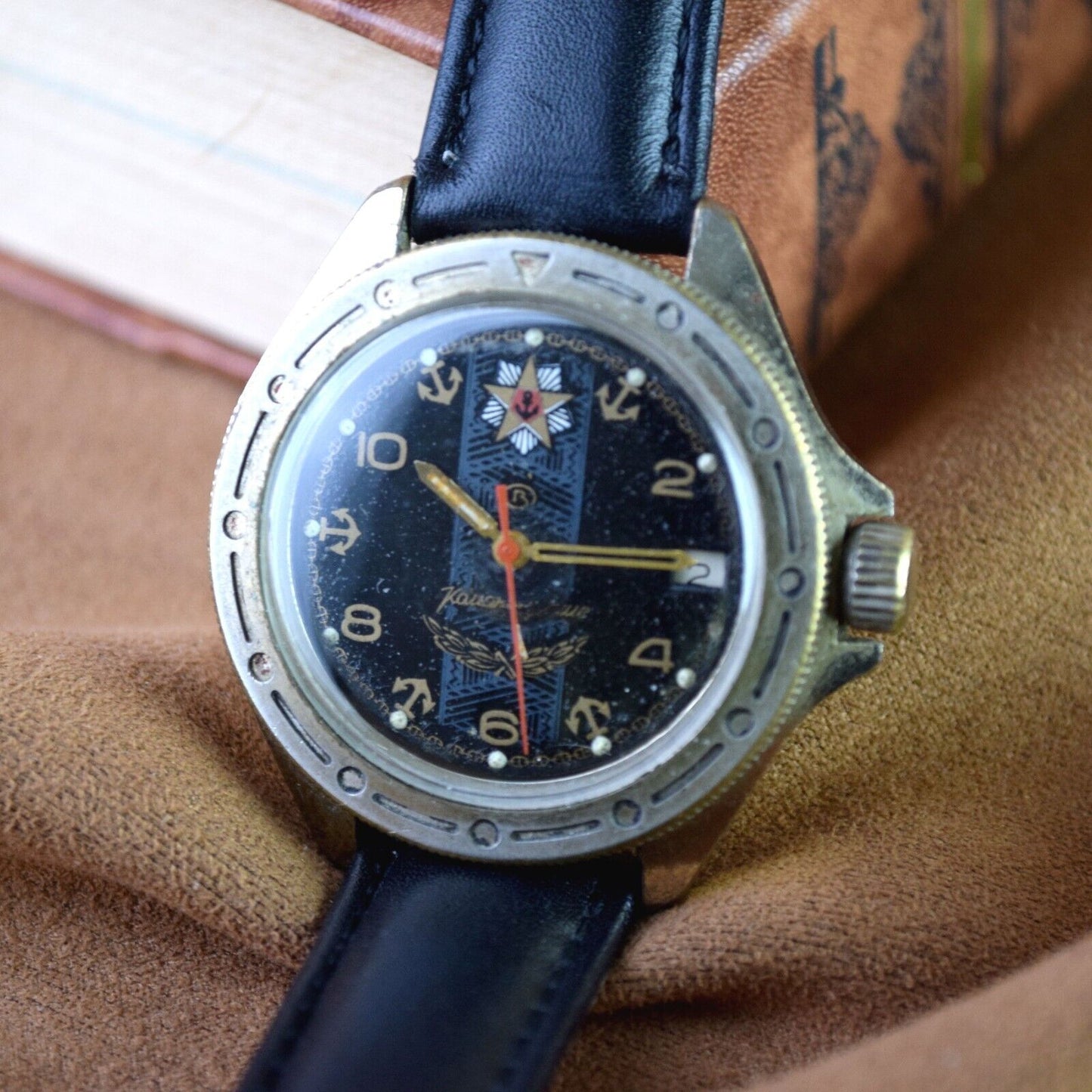 Soviet Watch Vostok Komandirskie Military Equipment Vintage Mens Watch Soviet