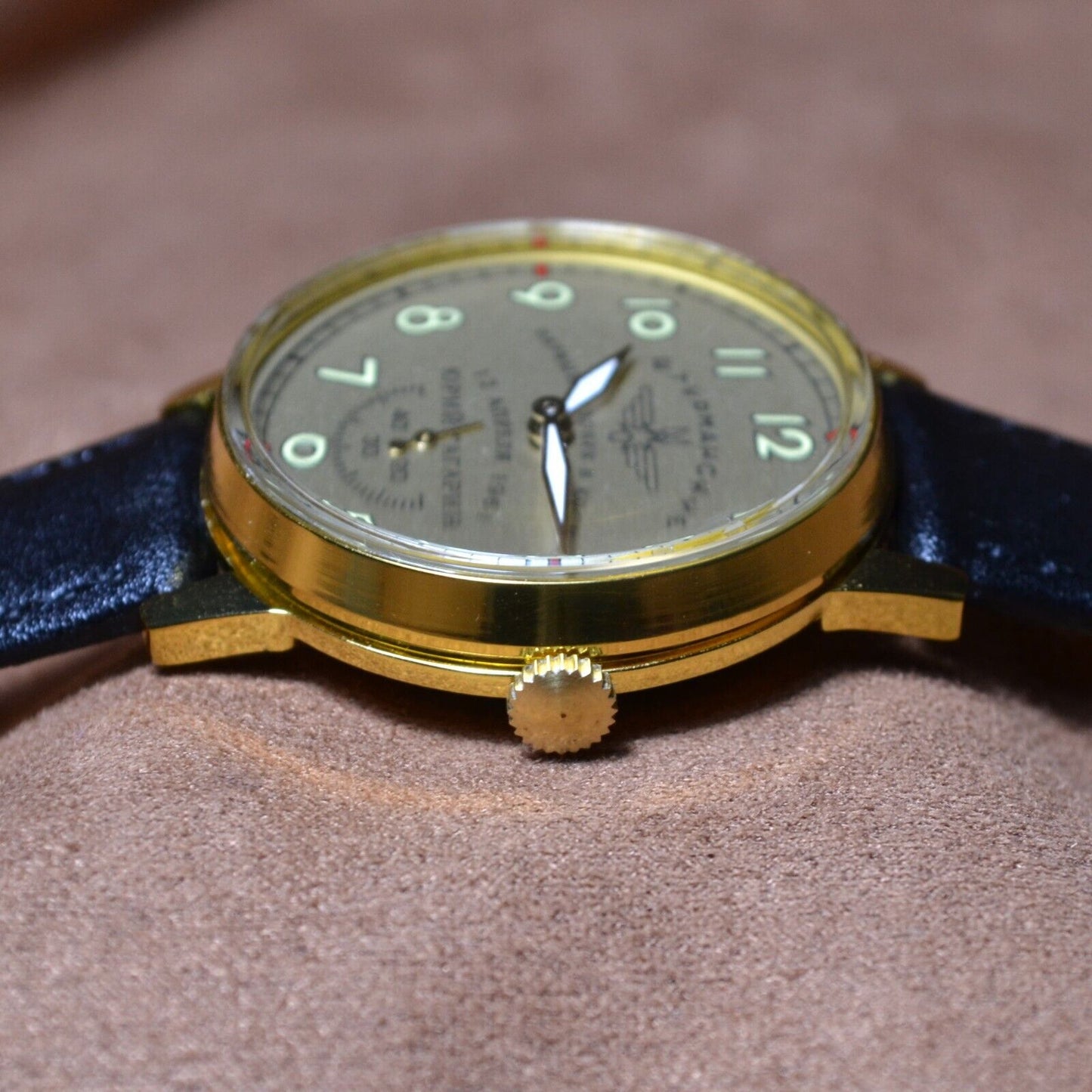 WristWatch Sturmanskie Vintage Pobeda Soviet Mechanical Watch Yuri Gagarin USSR