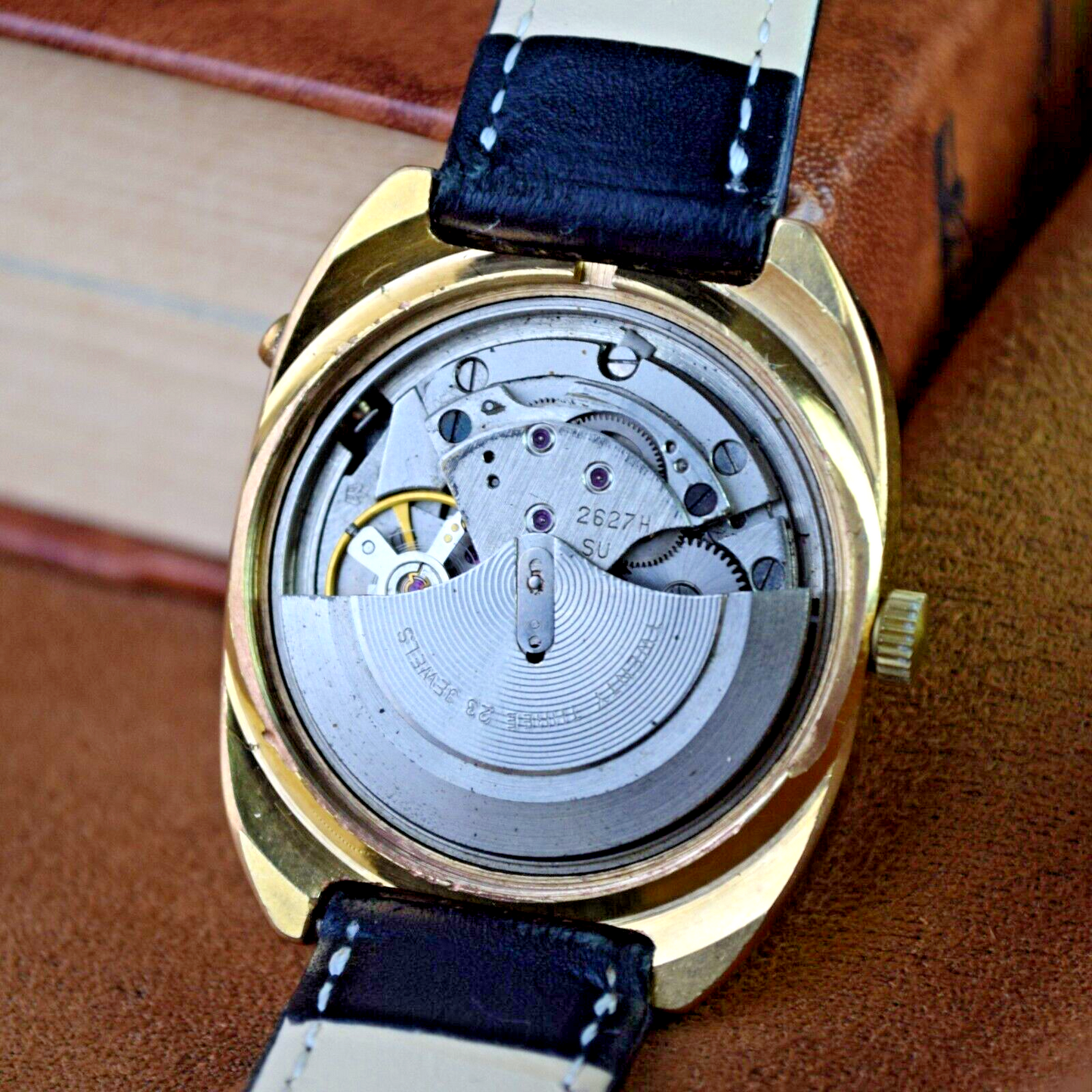 RARE Soviet Automatic Watch Poljot 23 Jewels 2627H USSR Vintage Mens Watch
