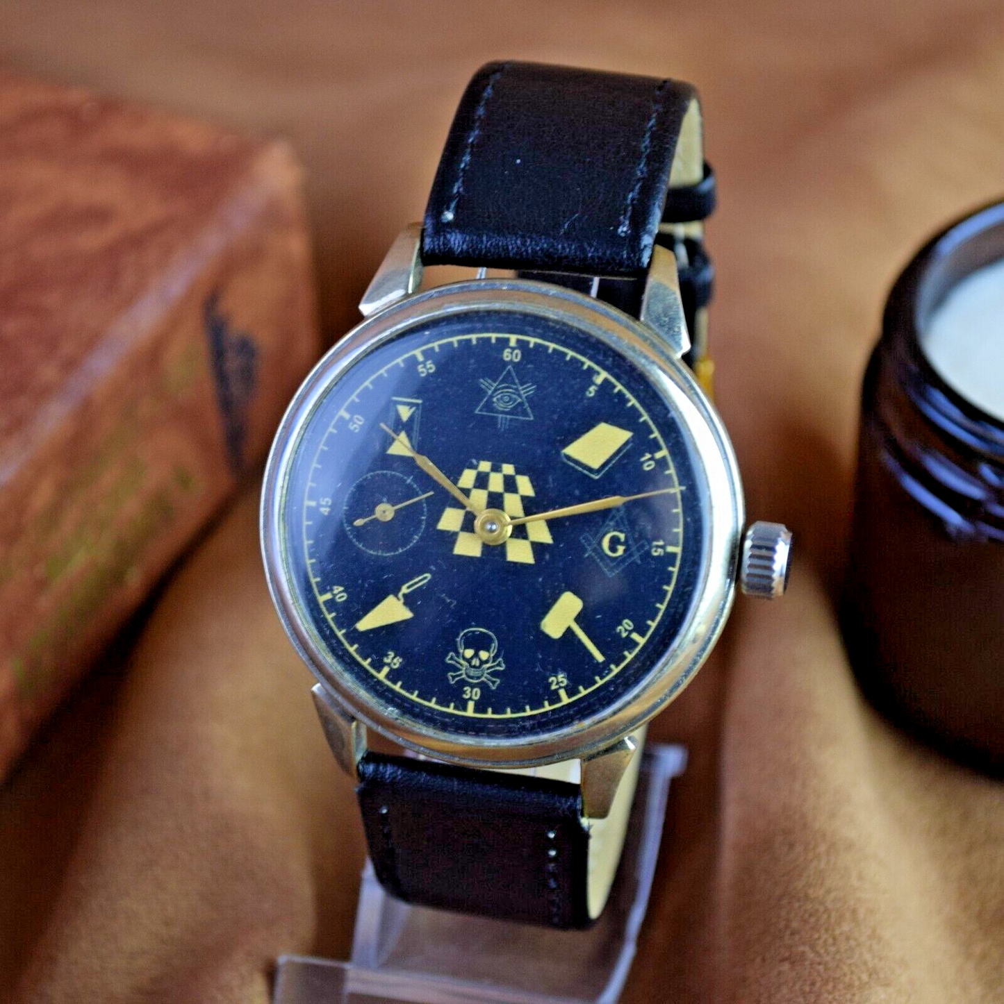 Soviet Wristwatch Marriage Exclusive Watch Mason Style Marriage Mens Watch